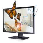 Ecran DELL ULTRA SHARP FULL HD 24 pouces LED (VGA + DISPLAY PORT)